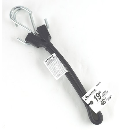 Keeper Keeper Black Tarp Strap 19 in. L 1 pk A06219Z